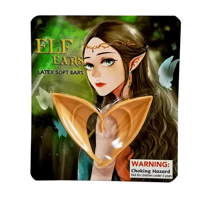 Elf Oren Latex Cosplay Props Jurk Up Kabouter Elven Valse Zachte Oren Rekwisieten Volwassen Kinderen Speelgoed Halloween Party Decoratie