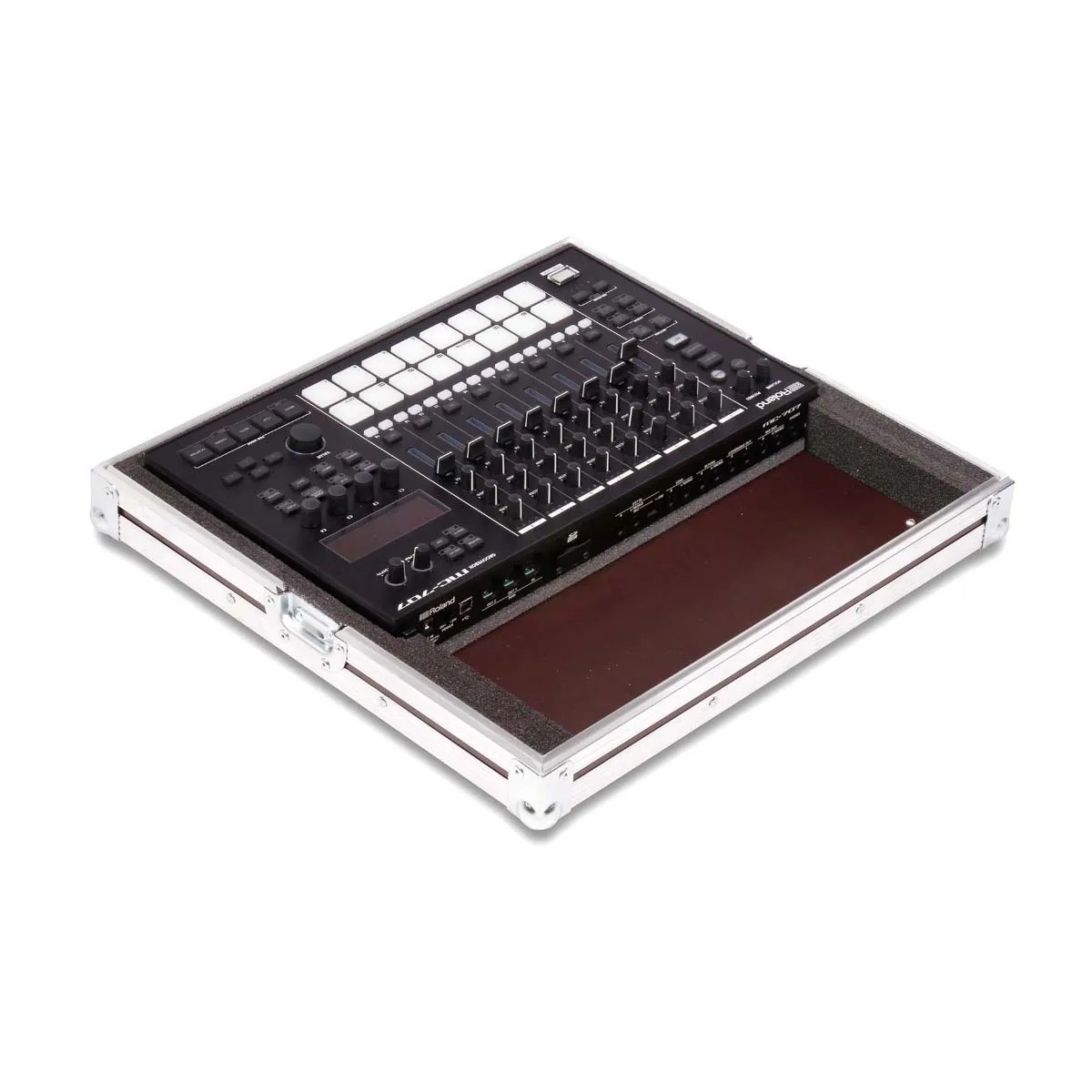 

100%BEST DISCOUNT SALES PROMO Ro-landd MC-707 Groovebox - Decksaver w\ Flight Case