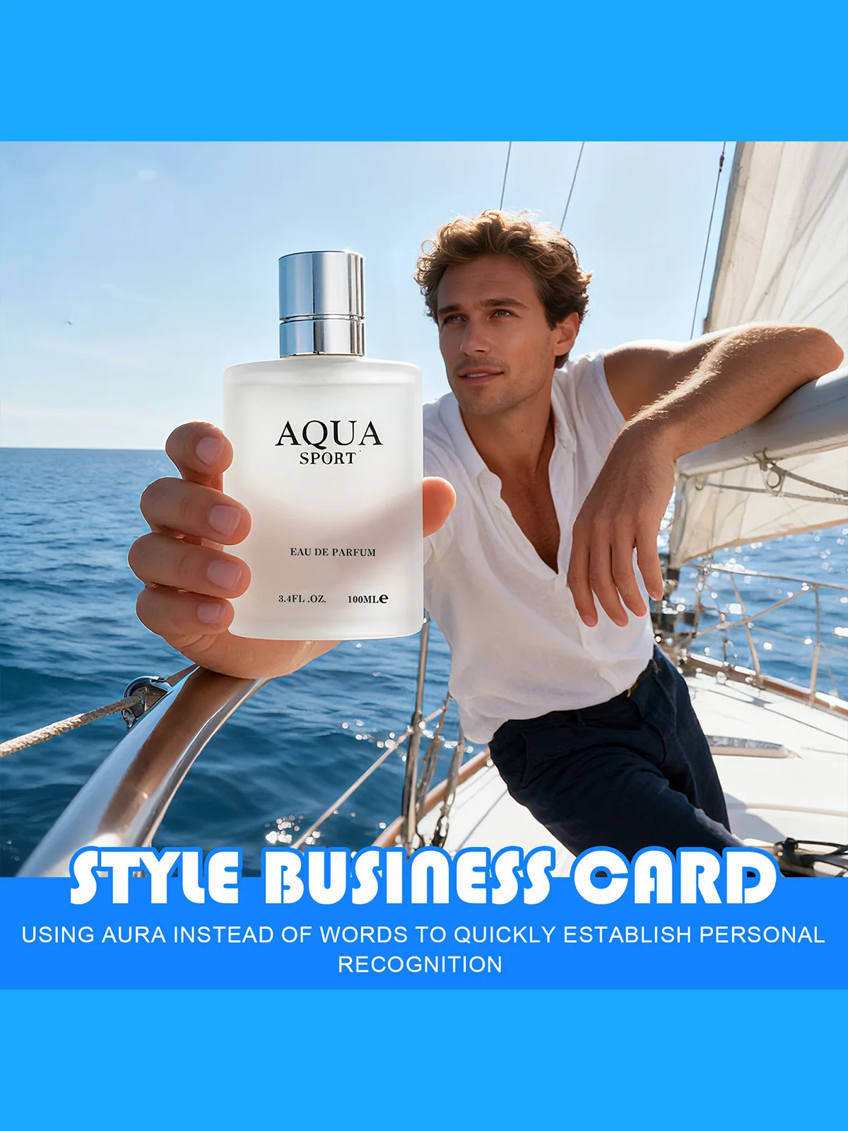 ​​2PACK/200ML Men's Cologne | Fresh Citrus Marine Scent | Daily Wear for Office & Social | Men's Fragrance Set​