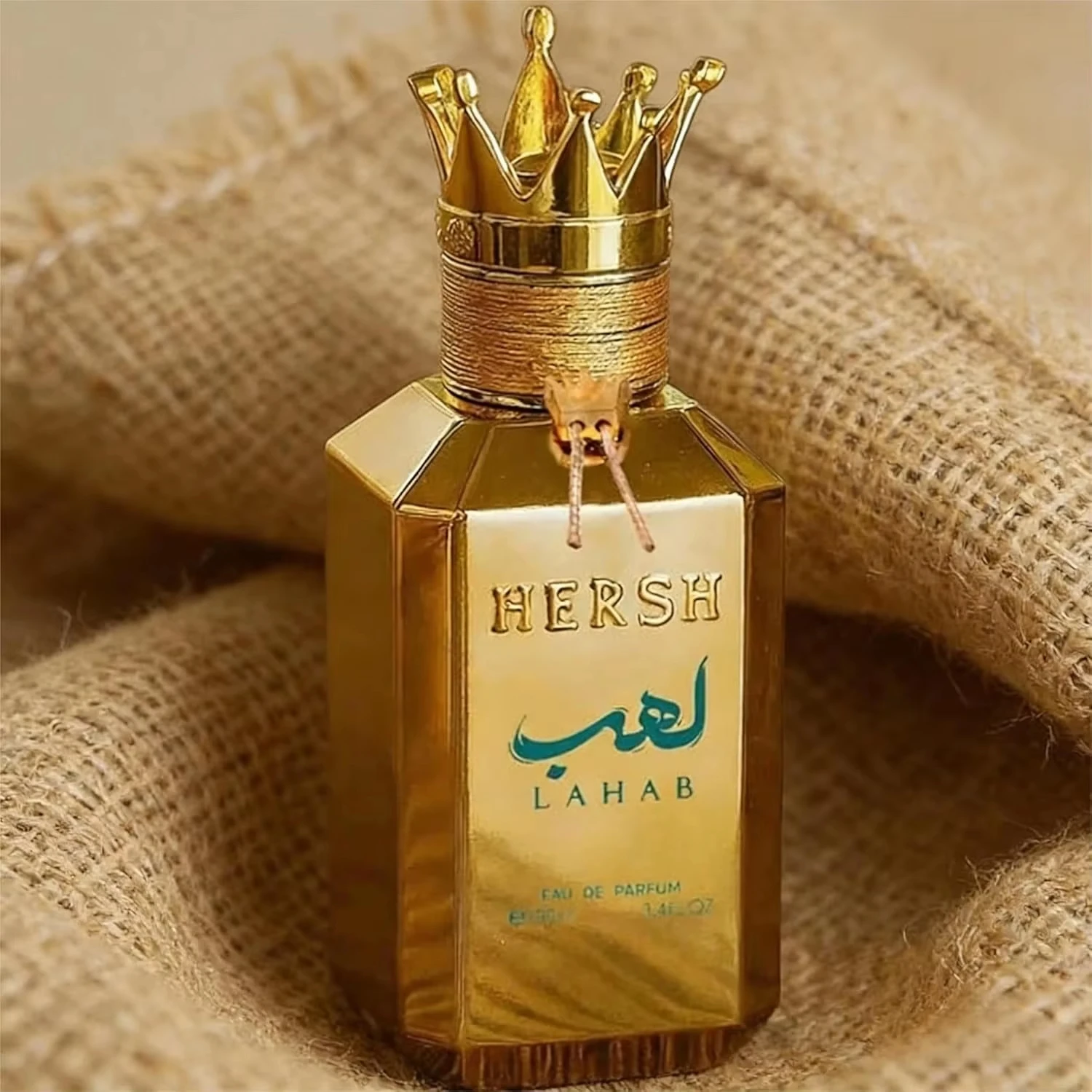 

Al Ezz Luxury Gold Crown — Woody Notes, Long-Lasting Scent — 3.4 oz Heritage Cologne