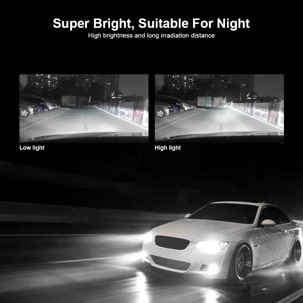 2PCS 120W LED Headlight 20000LM High Power 6000K Turbo Auto Lamp Canbus No error For Chevrolet Captiva Sport 2012 2013 2014 2015 view 4