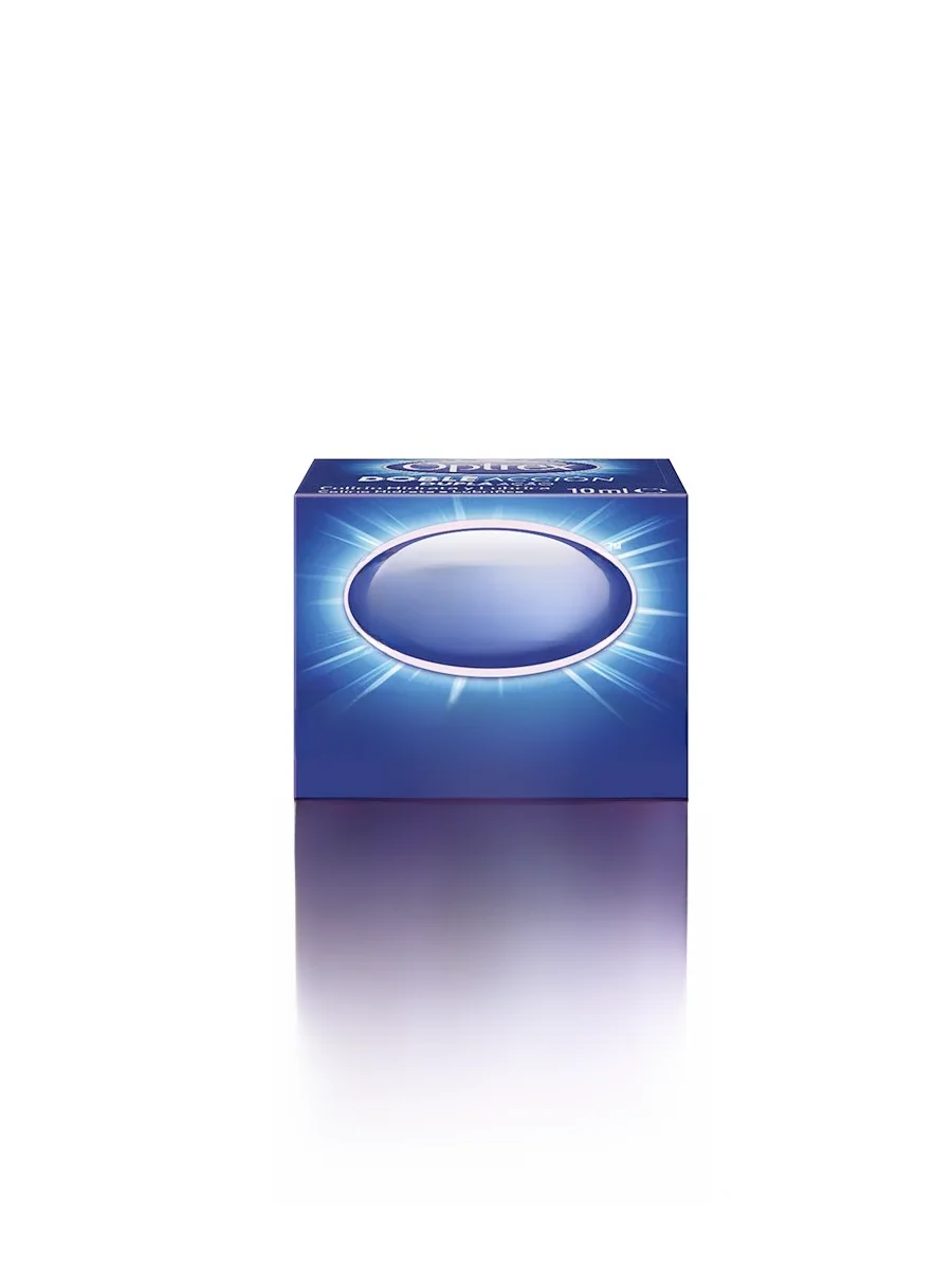 Optrex-Olhos Secos Dupla Ação, 10 ml, Adequado para Olhos Secos com Hidratação, Dupla Ação e Remoção