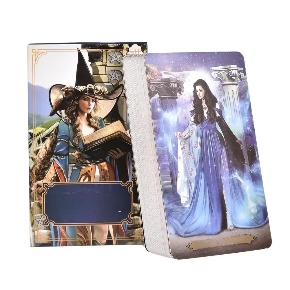 Cartes de Tarot de magicien, jeu de société anglais, lecture du destin, cartes Oracle, jeux de jeu pour fête, divertissement personnel