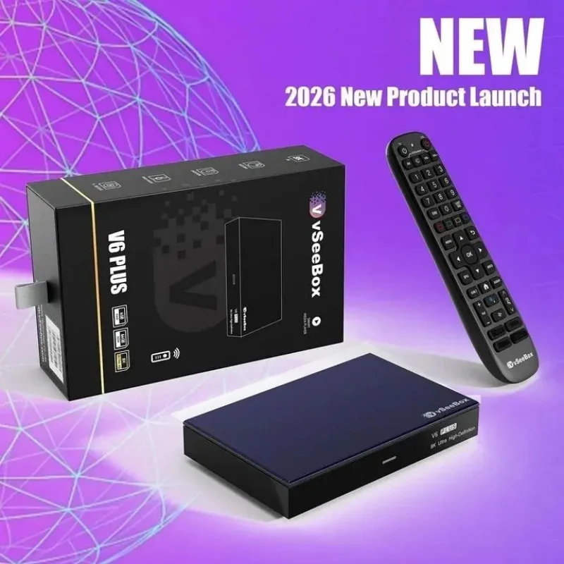 

vSeeBox V6 Plus с доставкой по США | Официальный продавец | ТВ-приставка Android | Новейшая модель 2026 года