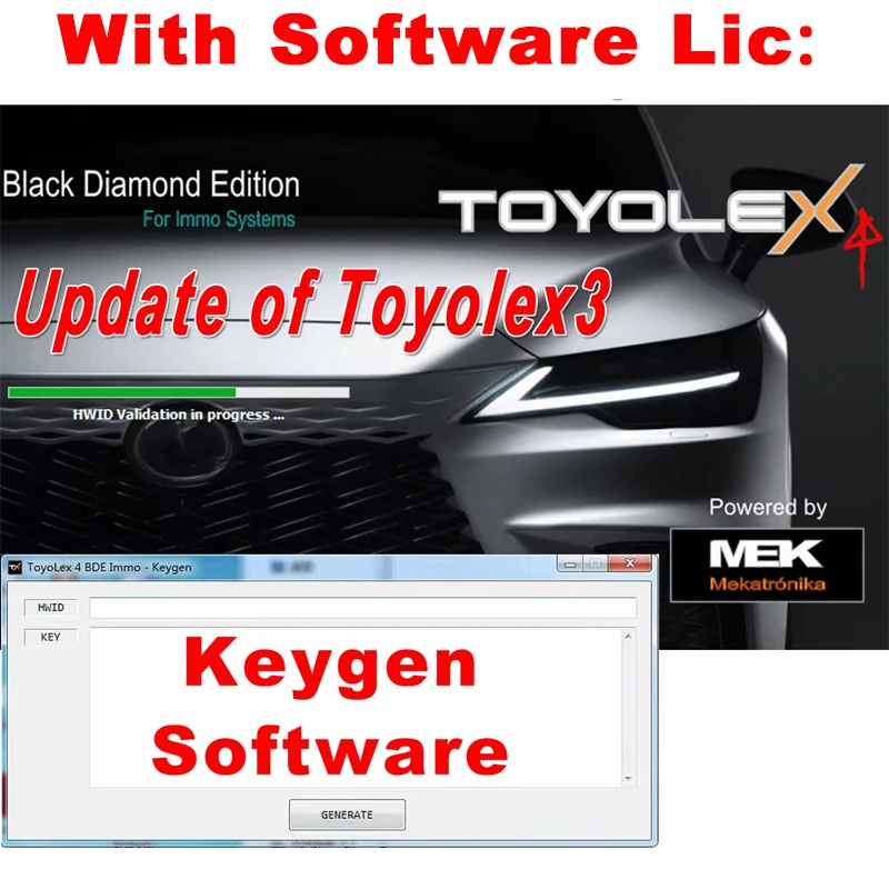 For KESS V2 V2.8 Red PCB and KTAG V7.020 4 LED ECU Chip Tuning Tool Programmer send TOYOLEX4 software as Free Gift with Toolbox