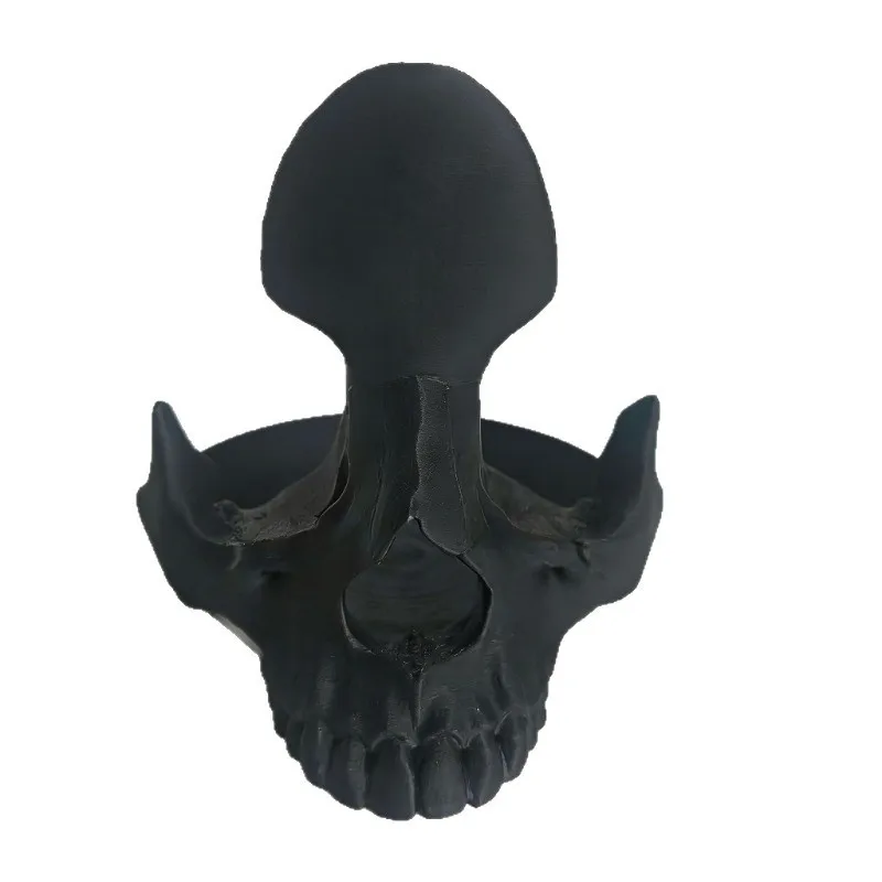 1 Piece 3D Printed Skull Glasses Frame, a Unique Creative Ornament for Office Decoration, Perfect for Halloween, Thanksgiving, or Christmas Gifts, Also Suitable as Giveaways, Gifts for Classmates, Birthday Gifts, Holiday Gifts, Classroom Prizes