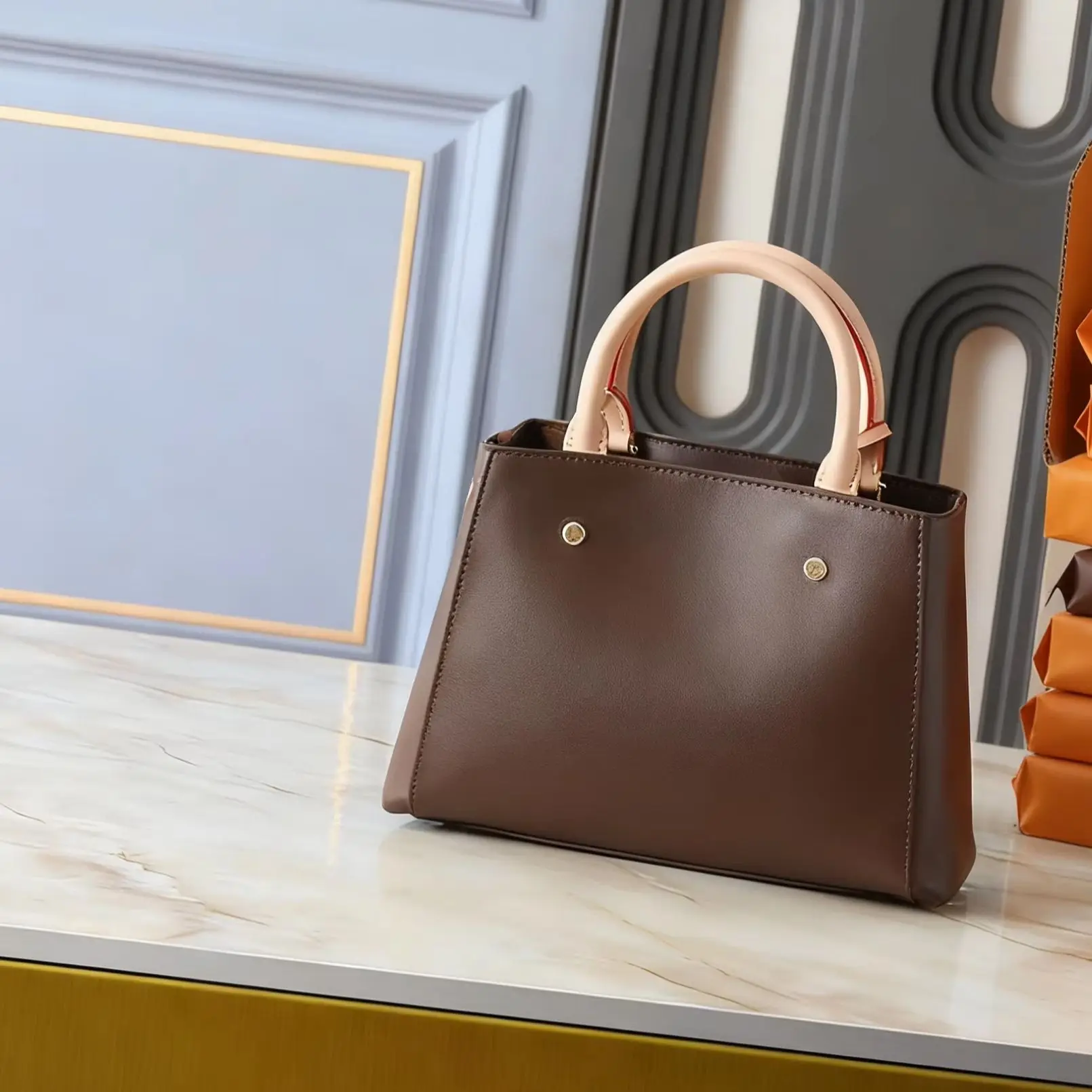 

2025 Handbag Business Bag Christmas Gift Detachable Shoulder Strap Handheld Arm or Shoulder Back 29cm*20cm*13cm Three sizes