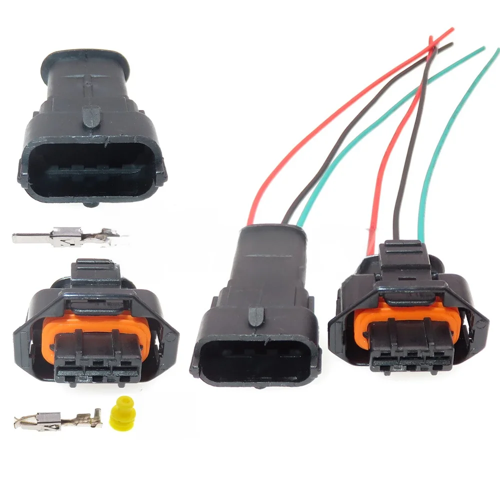 Connecteur étanche de voiture, 1 jeu de 3P 1928404073 1928403110 1928403966, prise de câblage de capteur d'arbre à cames automobile