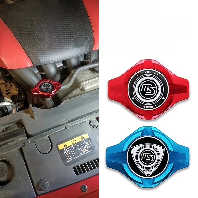 Couvercle de capuchon de radiateur en aluminium pour MAZDA 2,3,5,6 mazdaspeed CX-5 CX-7 MX-5 RX7 RX8 CX-30 FAMILIA PROTEGE MIATA, accessoires de voiture