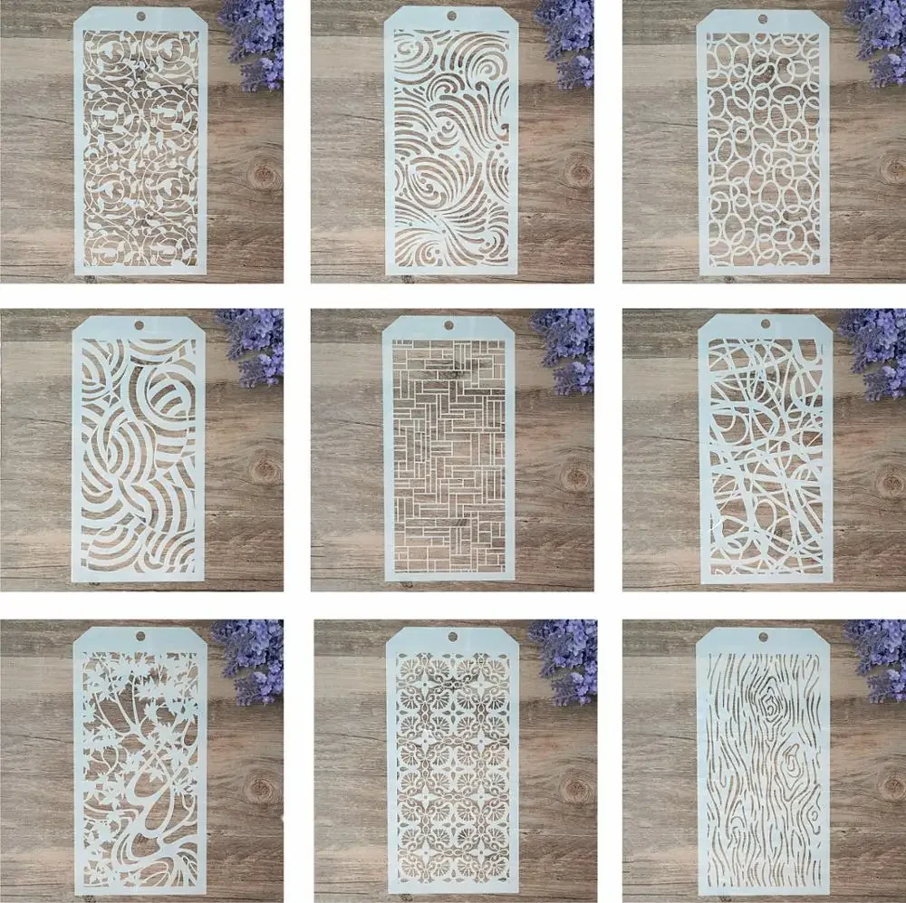12*24 cm DIY Craft nakładanie warstw szablony do malowania ścian Scrapbooking stempli znaczki Album dekoracyjne tłoczenie kartki papierowe — zdjęcie 2
