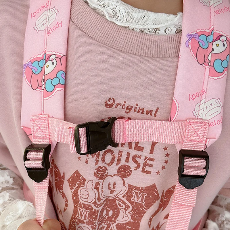 New best selling anti lost children schoolbag kawaii cartoon print Hello Kitty girl backpack kindergarten boy and girl backpack