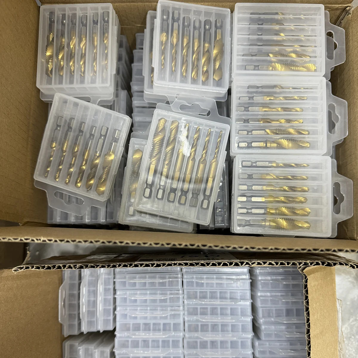 Tap Drill Bits Set Titanium Plated Hex Shank HSS Countersink Thread Metric Screw Machine Compound M3-M10 Coated Drill Hex Shank