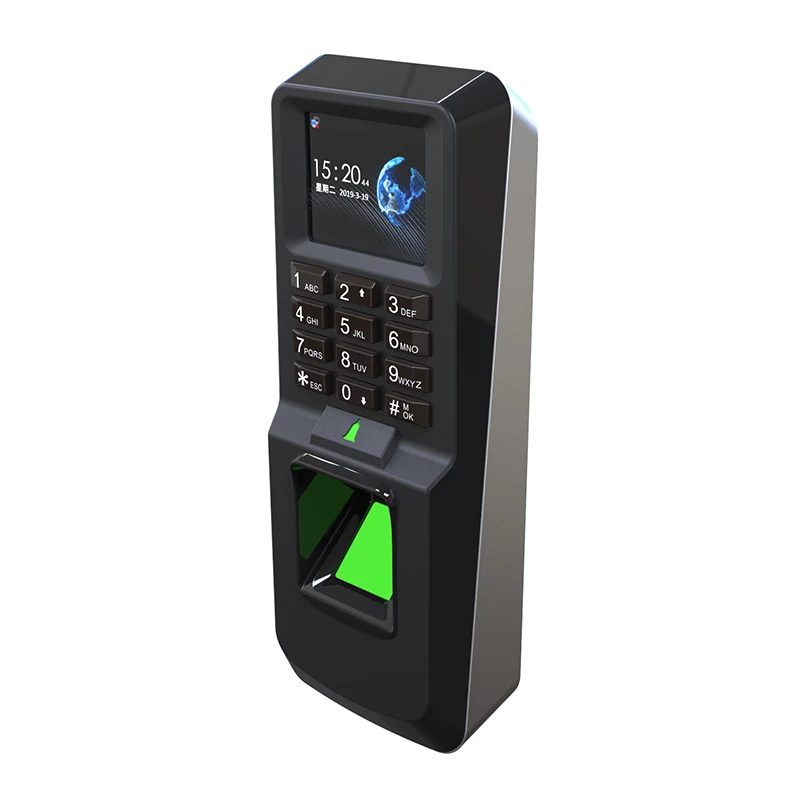 1,8 zoll TFT Farbe Bildschirm RFID Biometrische Fingerprint Zeit Teilnahme Access Control Recorder