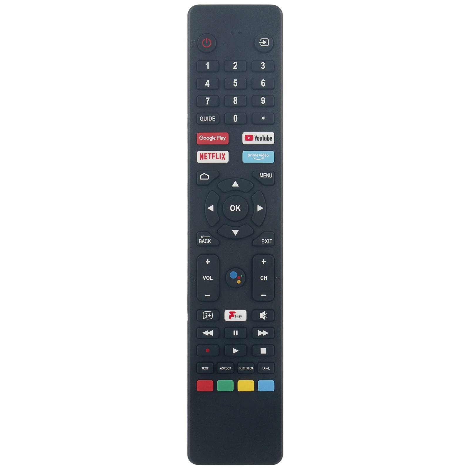 New RM-C3250 Replaced Remote Control Fit For Polaroid/JVC/Logik/Hitachi Smart 4k HDTV Android TV