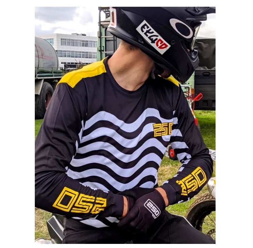 2022 customize team moto mtb motocross jersey Enduro Maillot Hombre DH BMX MX Cycling Downhill jersey road bike jersey