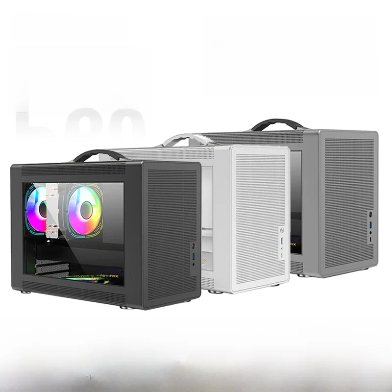 Power Train P60 M-ATX boîtier d'ordinateur Portable ITX carte mère ATX/SFX alimentation Support U3 type-c bureau MINI petit châssis