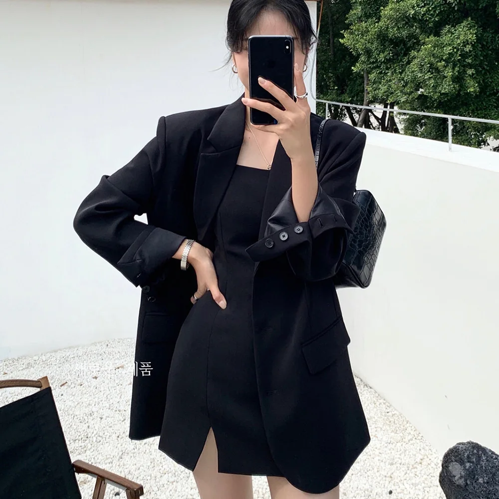 Women's two-piece Jacket Set Guest Look Mini One-piece Crop Jacket