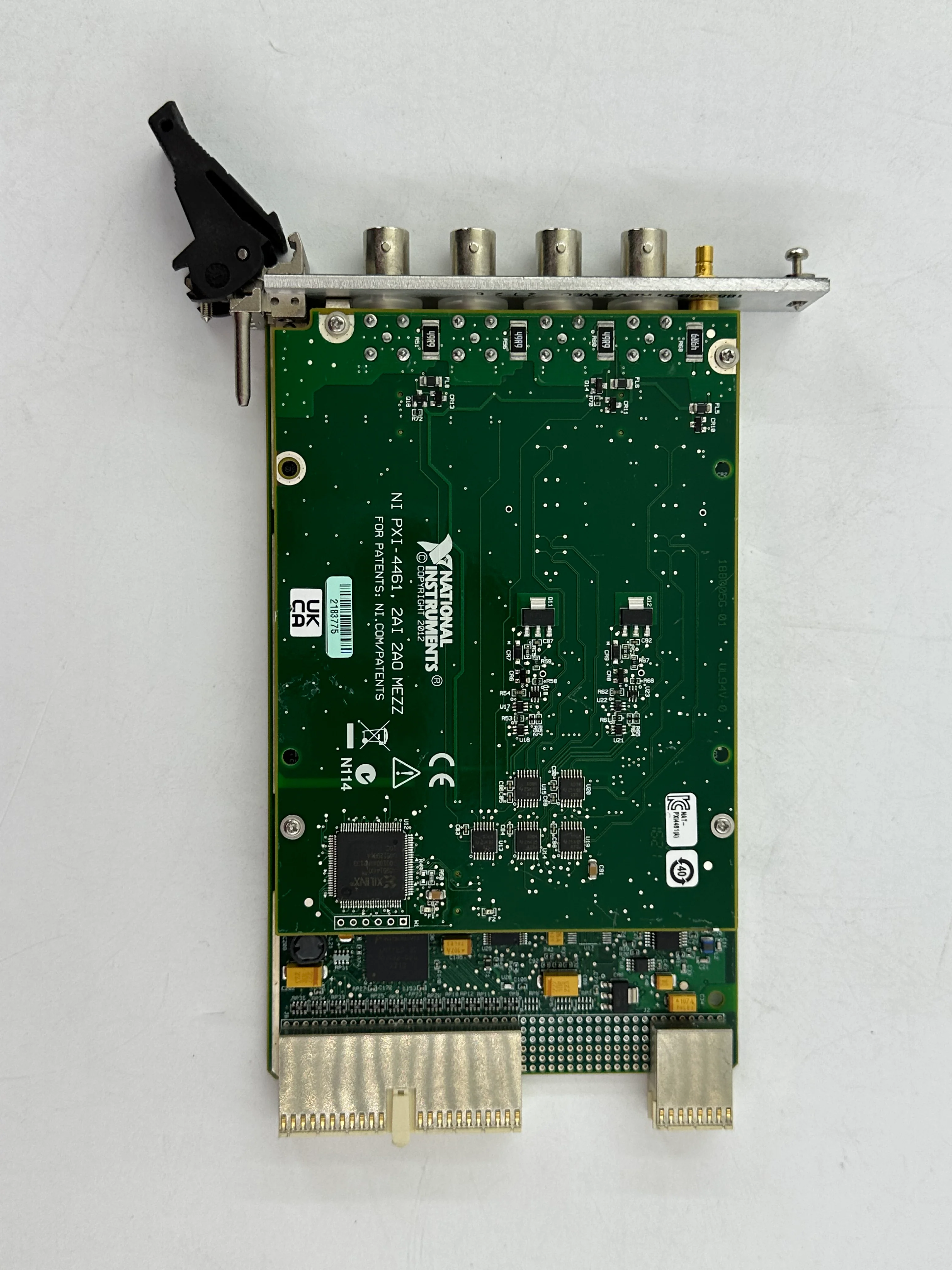 National Instruments NI PXI-4461 24-Bit 204.8 kS/s Sound and Vibration Module