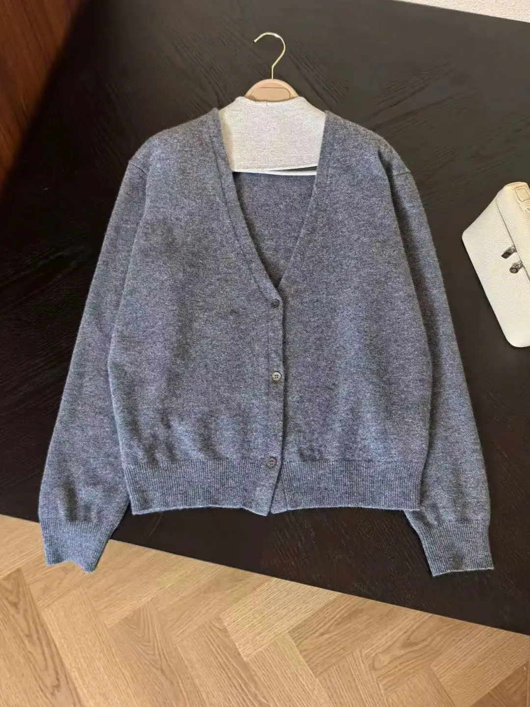 Same Style Minimalist Wool Three-Piece Set