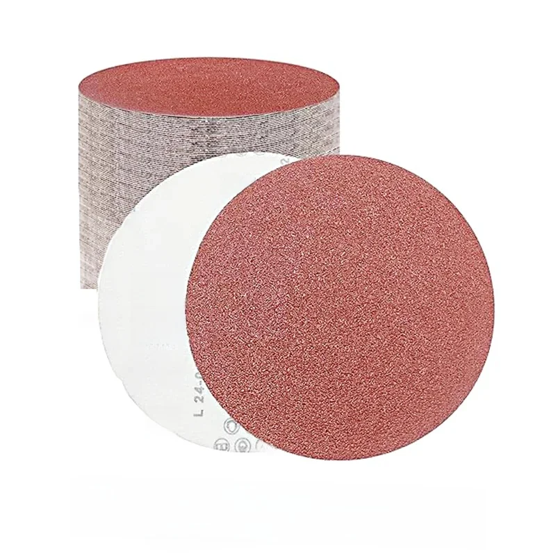Papier abrasif sans trou 125mm, 10/20/50 pièces, métal poli, outils pour le travail du bois, accessoires, disques de ponçage de polissage grain 40/80/120/2000