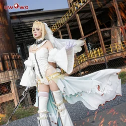 UWOWO Neroo Cosplay Game Fatee/Grandd Order Neroo Bride Beastt Stagee 2 Cosplay Costume