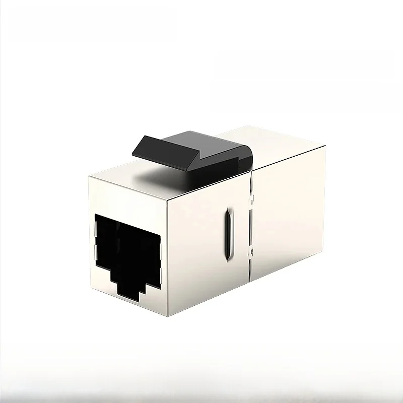 Linkwylan Keystone Jack Rj45 łącznik liniowy dla CAT6A/CAT6/CAT5E ekranowany RJ45 8P8C łącznik żeński na żeński — zdjęcie 2