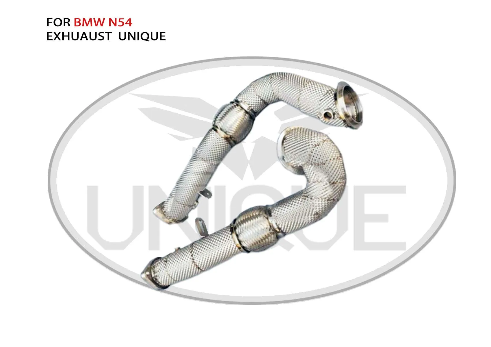 

UNIQUE Exhaust System High Flow Performance Downpipe for BMW Z4 E89 N54 Engine 3.0T 2008-2012 Car Accessories With Cat Pipe