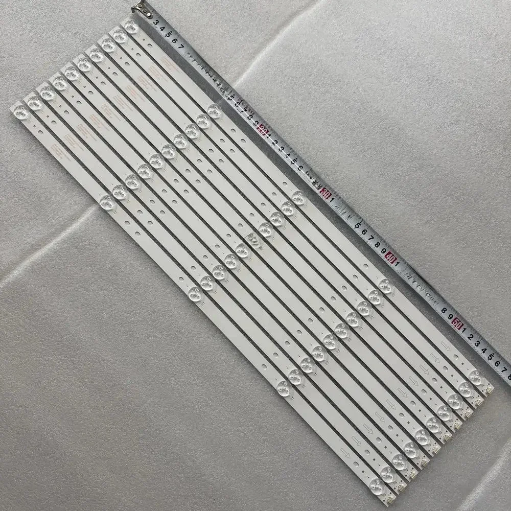 Bande de rétro-éclairage LED pour systèmes TV TD 58 pouces, K58DLJ12US K58DLJ10US K58DLJ10VS E58DM1200 EDISON CELED58419B7 polaroid TVLED584K01