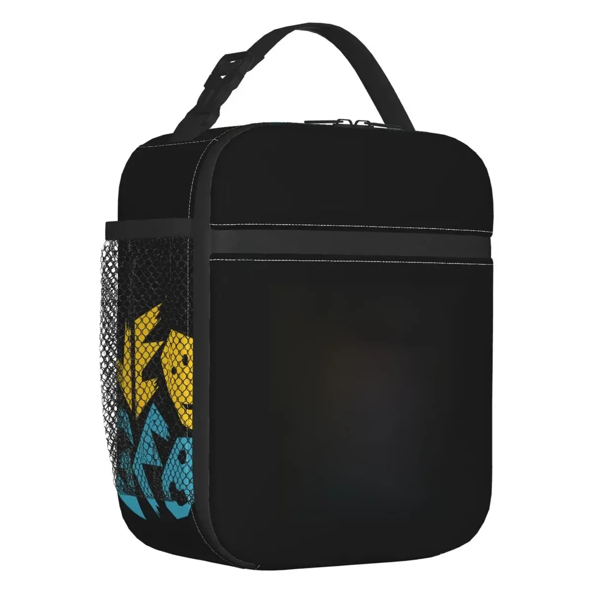 Neogbones-Sac à lunch d'arcade personnalisé pour femme, glacière chaude, boîtes isolées pour enfants, école