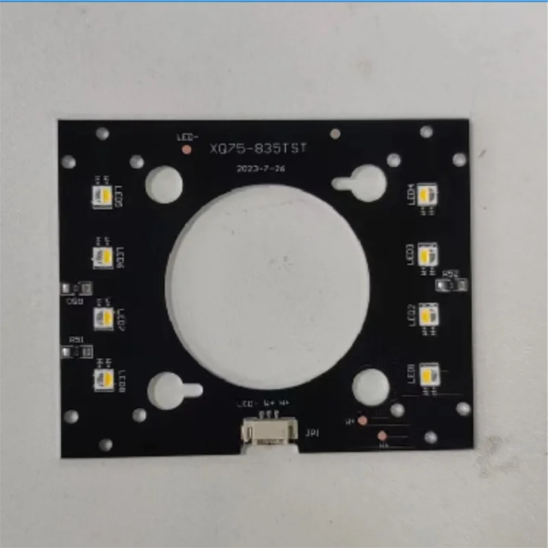 Tableau LED pour caméras de surveillance, accessoires de vidéosurveillance, lumière chaude, tableau 8 lumières, vision nocturne couleur, 90 degrés