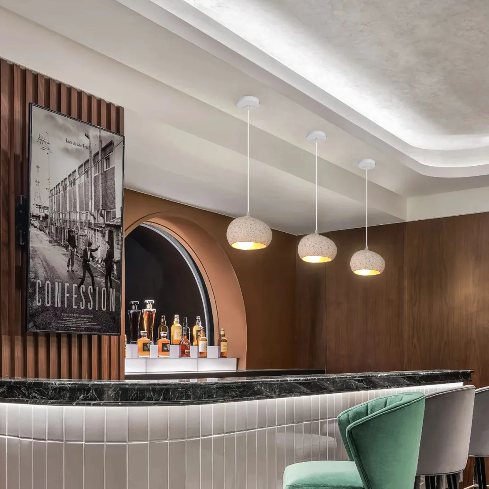

Nordic Vintage Minimalist Pendant Lights for Restaurant Bar Bedroom Decoration and Atmosphere Lighting