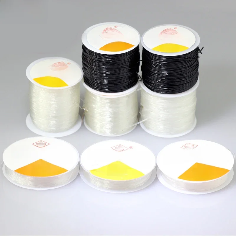 Kryształowa elastyczna linia rybny jedwab 0.6-1mm linia do frezowania sznurek nici Stretch na naszyjnik akcesoria do bransoletki DIY tworzenia biżuterii — zdjęcie 2
