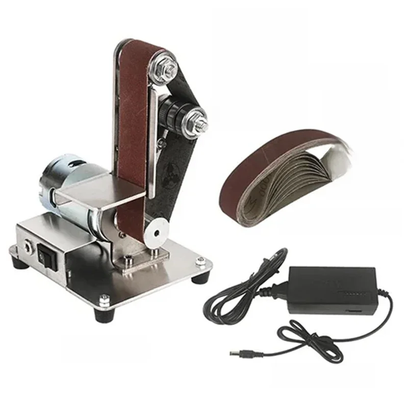 Small DIY polishing machine, desktop multifunctional sanding belt machine, edge cutting machine, sanding belt grinder