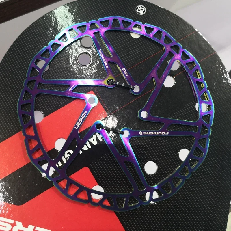 FOURIERS rainbow 140/160/180/203MM MTB rower szosowy wirniki tarcz hamulcowych hydrauliczny mechaniczny rowerowy hamulec tarczowy górski wirnik — zdjęcie 2