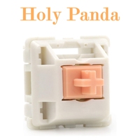 MMD V2 Holy Panda Mechanical Keyboard Tactile Switch 3 Pin 55g 62g 67g POM Axis Custom Keyboard Switches Hot Plug DIY GK61 TM680