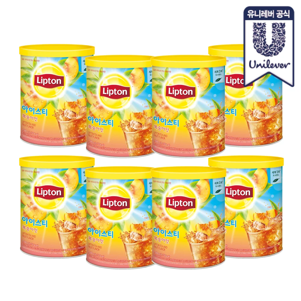 [Unilever] 8 lipton iscti Pfirsich geschmack 1,5 kg