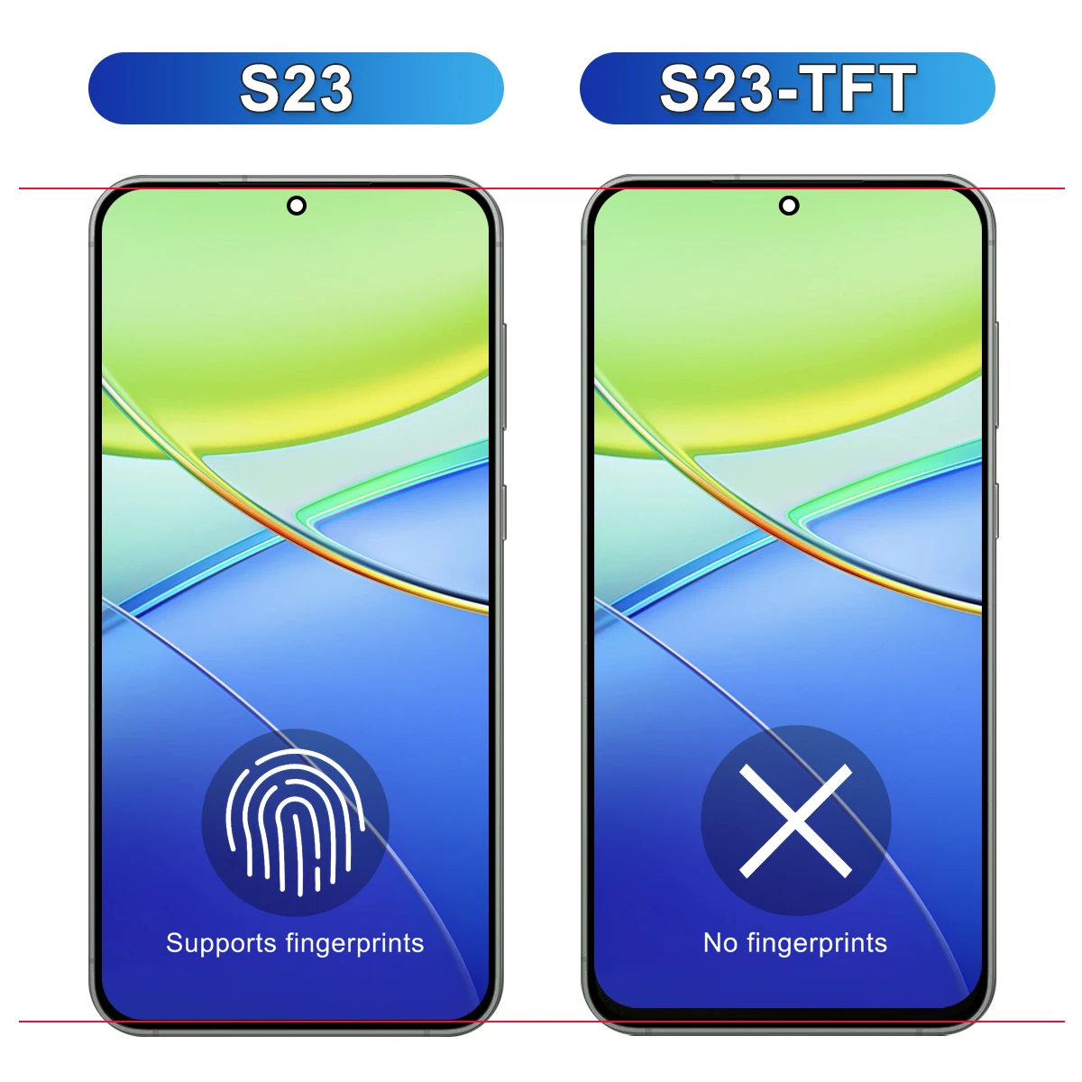 S23 TFT Quality Screen For Samsung S23 5G LCD S911 S911B S911U Display Touch Screen with Frame Digitizer Assembly