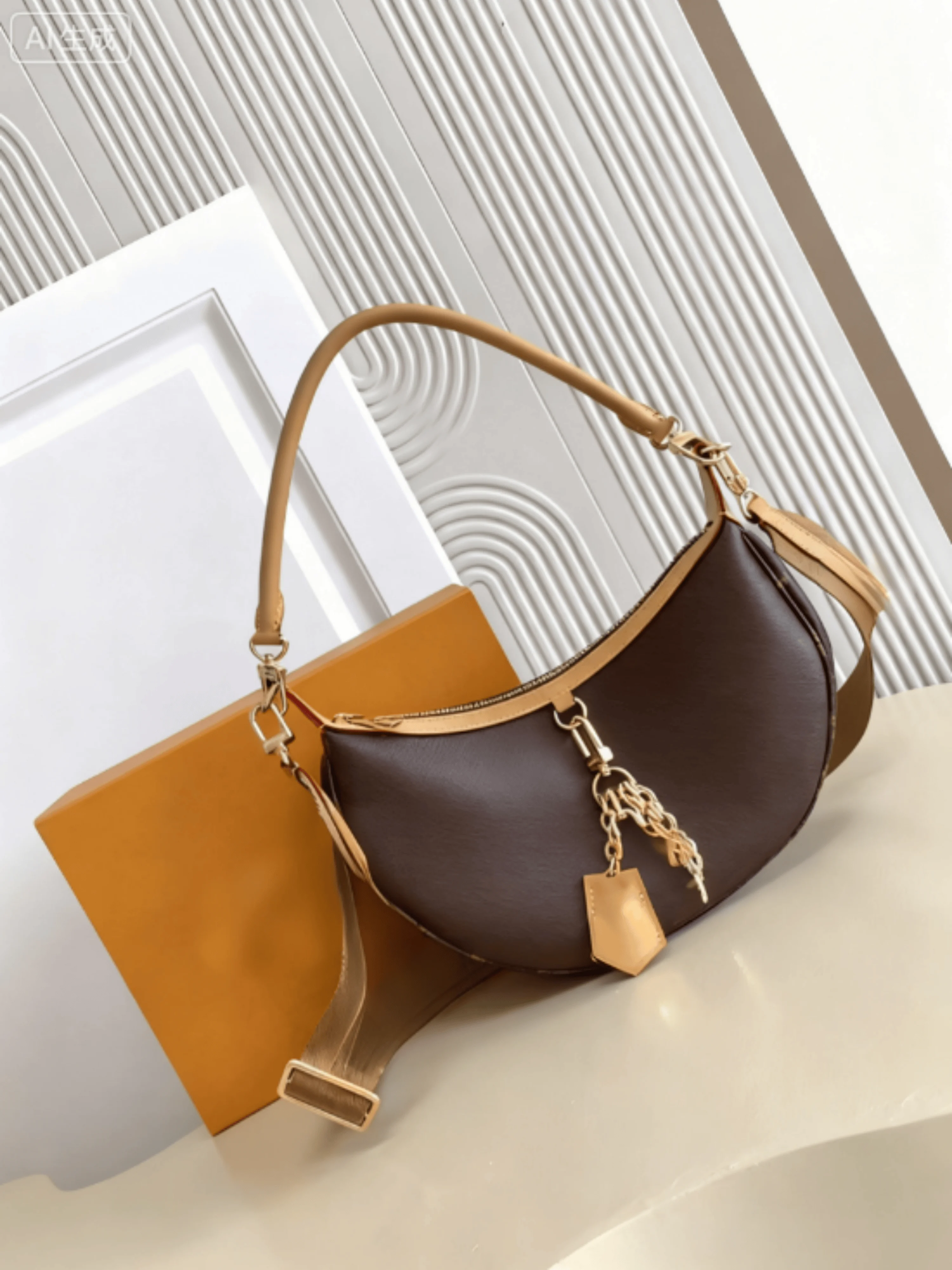 

2025 New Women Handbag Canvas Color Blocking Versatile Casual Simple Retro Classic Gift Bag Women 28*15cm