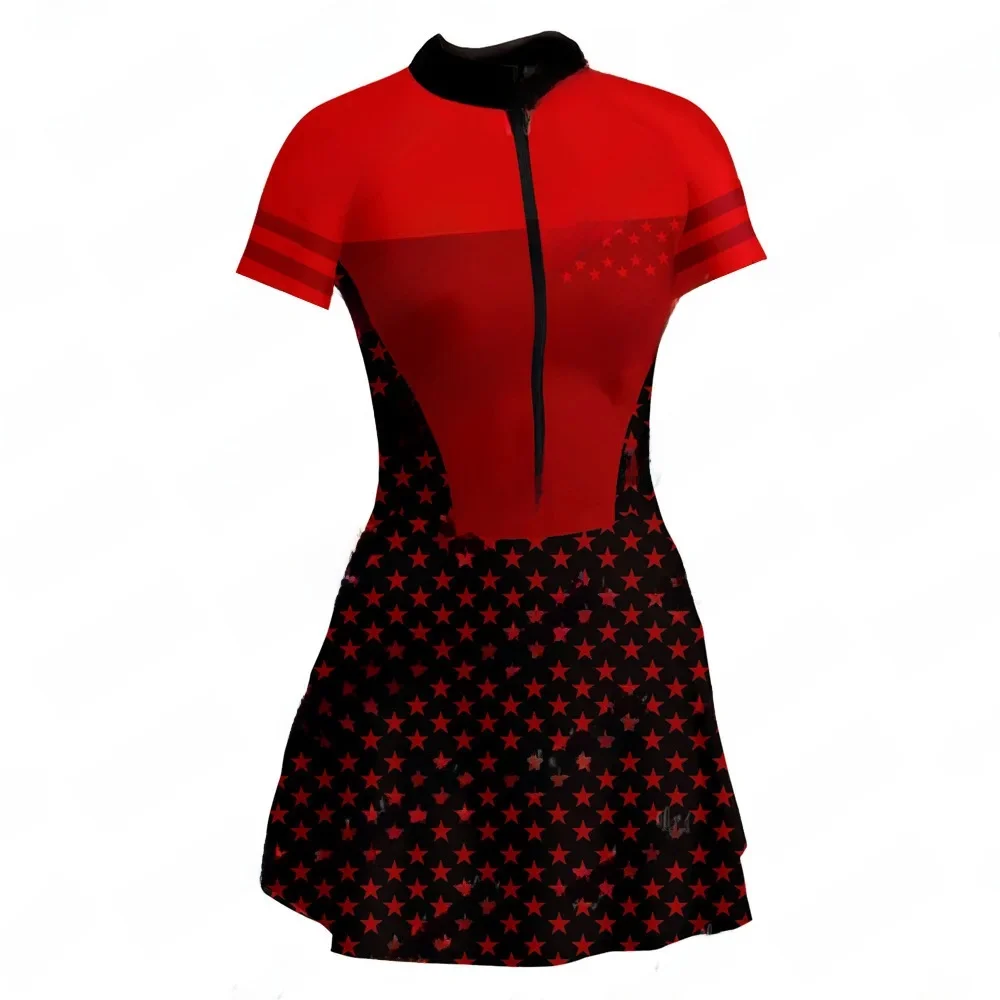 AliExpress NONE Wyndymilla Vestidinho Feminino Triathlon MTB Cycling skirt Ciclismo Fitness running Cycling Sports Dress Cheerleaders skirt