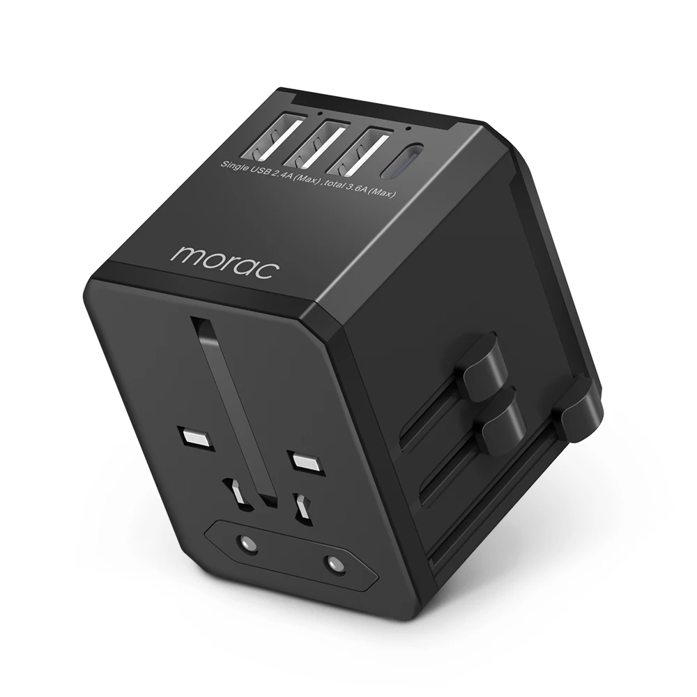 Morac Morak Japan Hong Kong United States Europe 110V 220V Bolt Pig Nco Transformer X Travel Transformer Multi Adapter