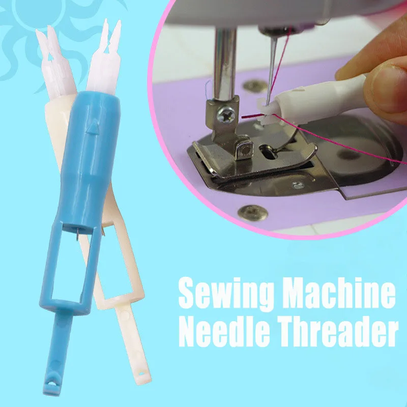 Sewing Machine Needle Threader Automatic Threader Quick Sewing Threader Needle Threading Insertion Tool for Sewing Accessories