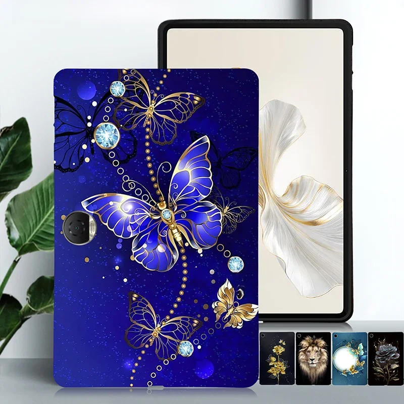 Silikonowe etui na tablet Honor Pad X7 8.7 x8a 9 X9A X9 X8 Pro, etui Huawei Matepad Mini 8.8 SE 11 2024 T5 10.1, czarna obudowa z TPU — zdjęcie 2