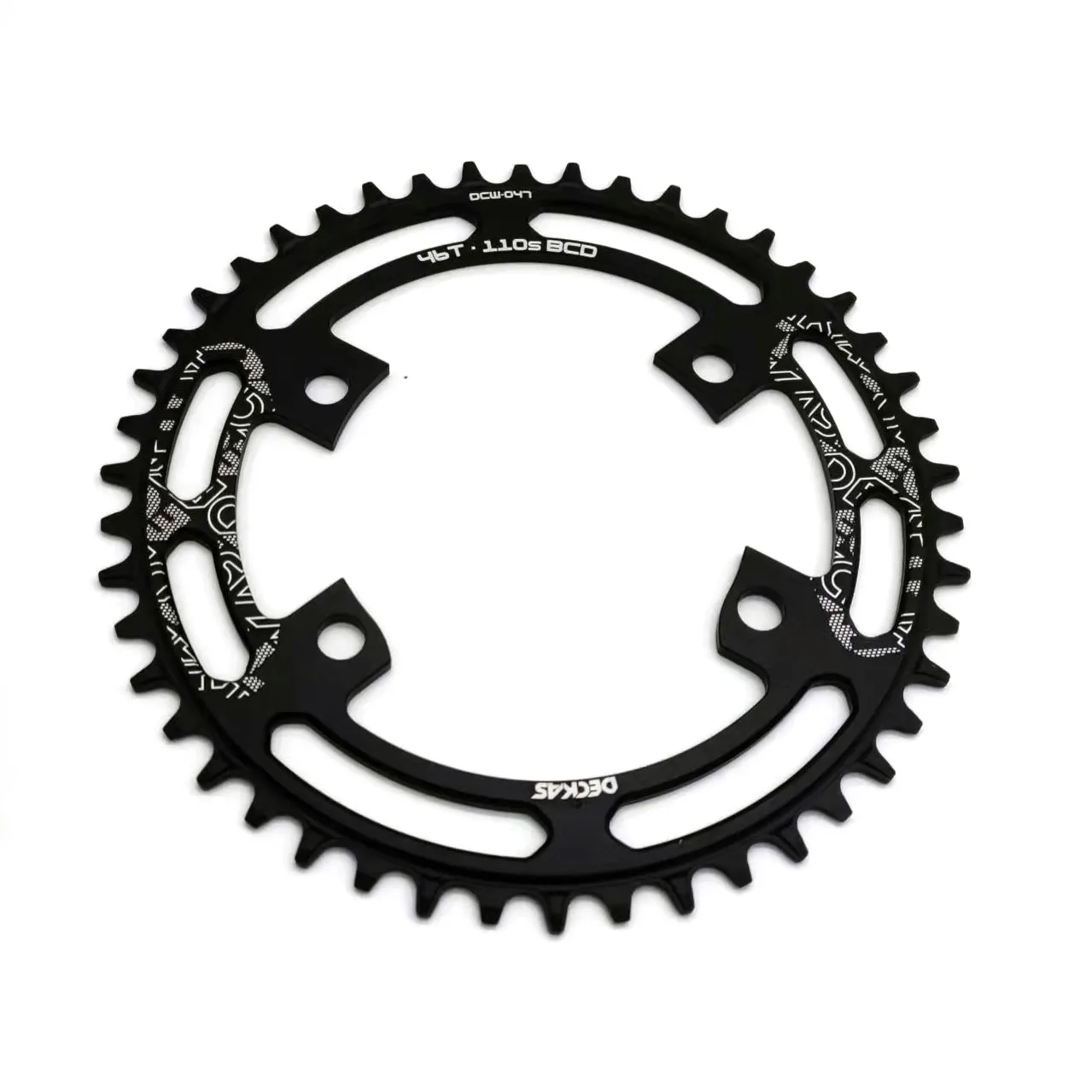 Deckas 110/4 BCD 110BCD rower szosowy wąski szeroki łańcuch 36T-58T dla shimano 105 R2000 R3000 4700 5800 6800 R7000 R9000 mechanizm korbowy