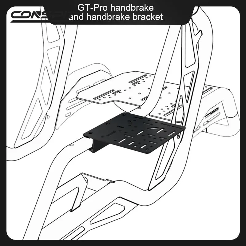 CONSPIT GT-Pro Handbrake Bracket Shifter Bracket Mount for Conspit GT-Pro Sim Rig Simulator Cockpits