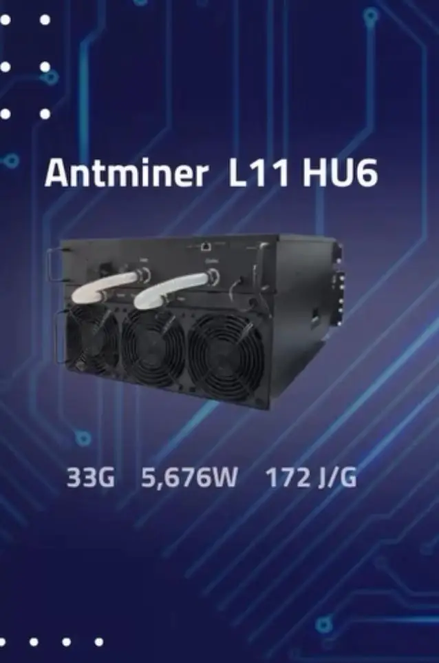 HKD Brand New ANTMINER L11 Hydro 33 GH/s | 5,676W Hydro-Cooled Cryptocurrency Miner