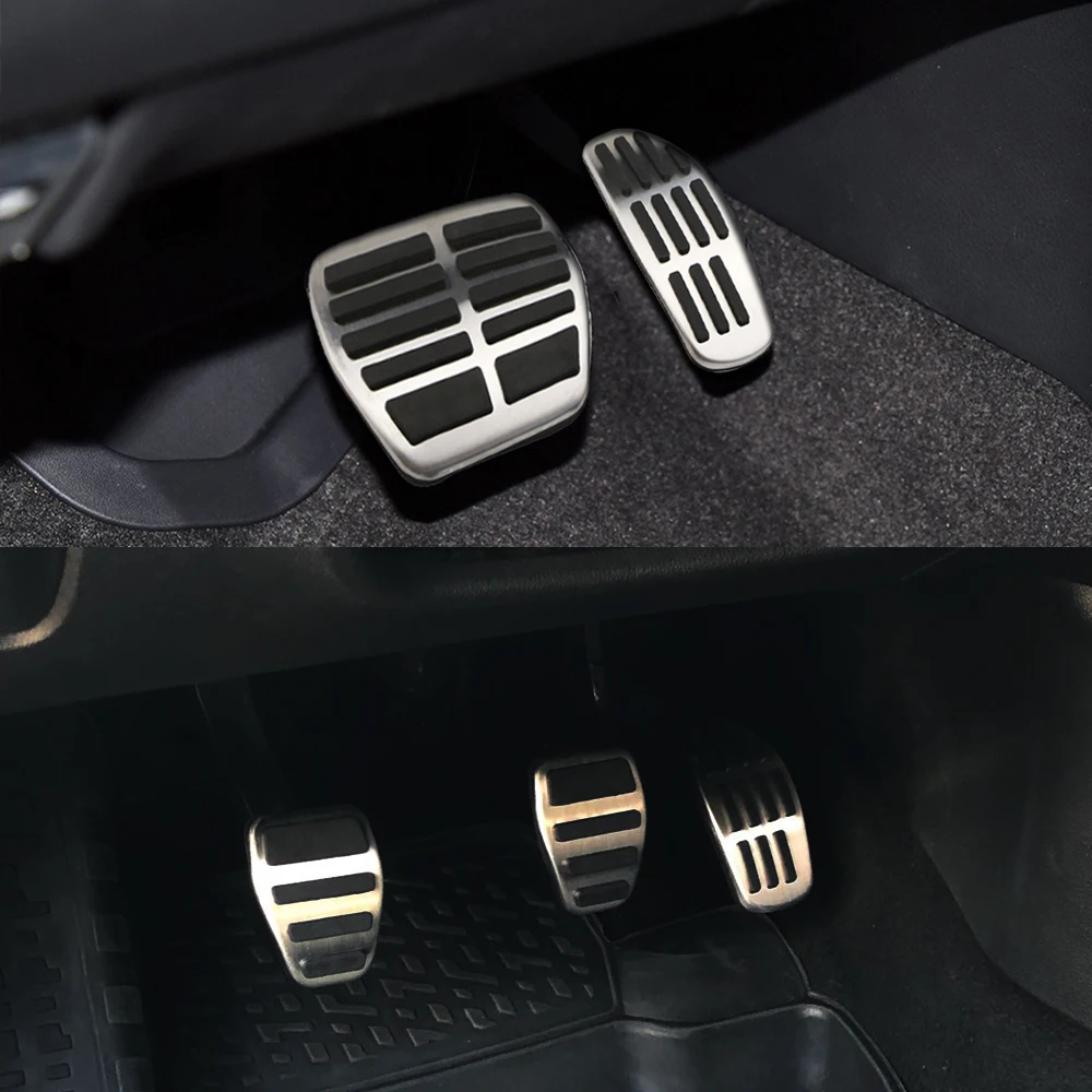 for Renault Clio V Lutecia Mitsubishi Colt 2020 2021 2022 Car Foot Pedals Gas Accelerator Brake Stainless Steel Non-slip Pedal