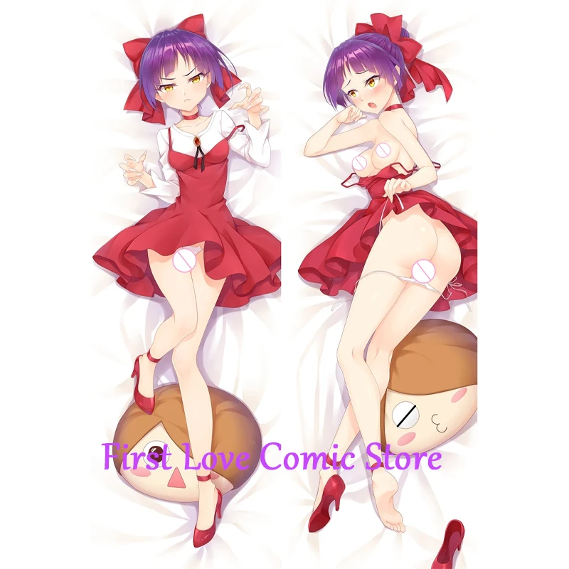 

Anime Decorating Pillow Neko Musume Dakimakura 2-Side Print Pillowcase Hugging Body Cushion Cover Otaku Waifu