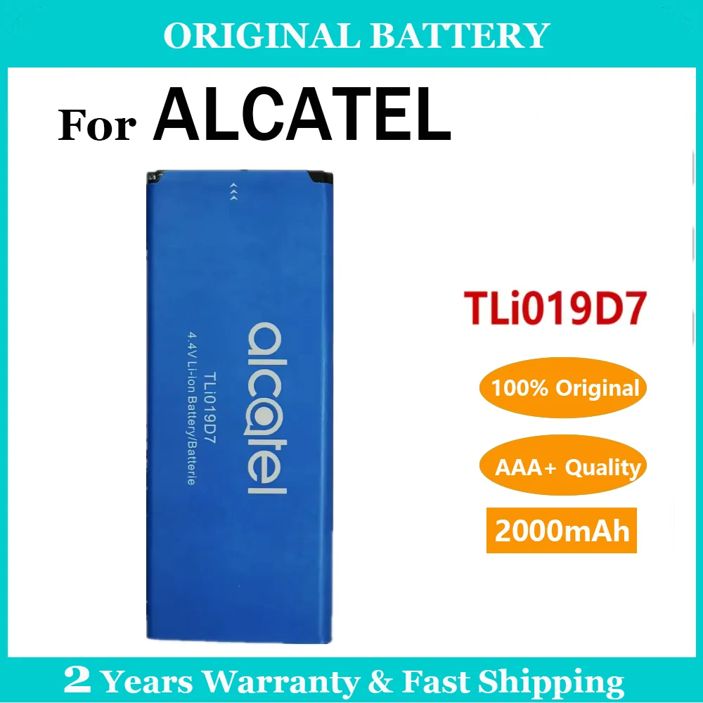 

Оригинальный аккумулятор 2000 мАч TLi019D7 для Alcatel 1 5033 5033D 5033X 5033Y 5033A 5033T 5033J / Telstra Essential Plus 2018 / TCL U3A