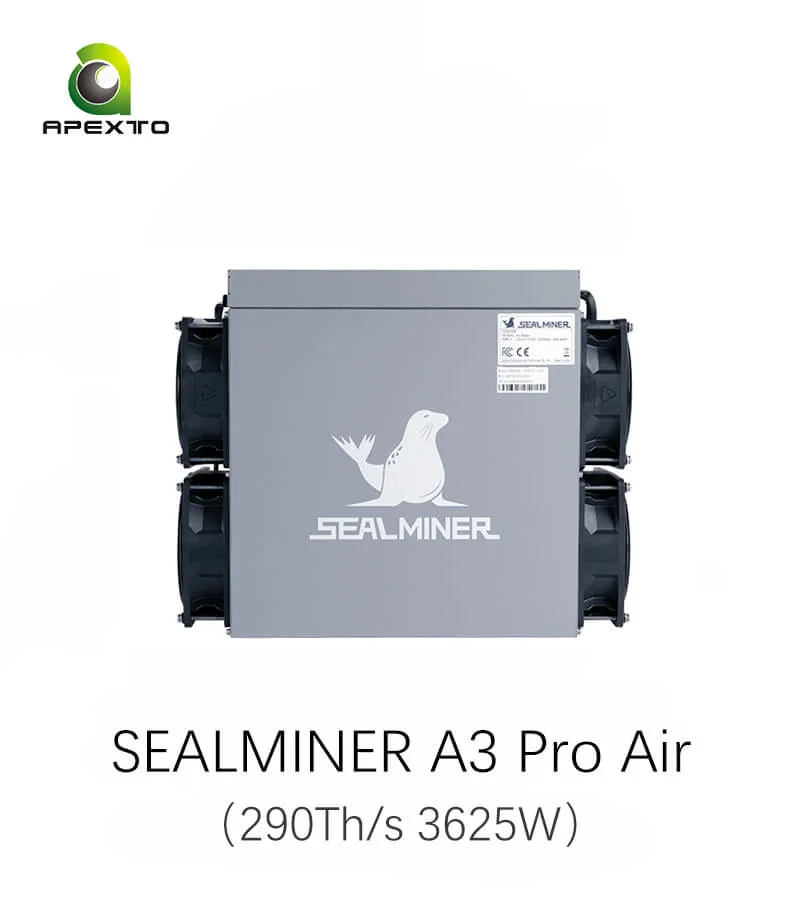 

PROMO PRICE Bitdeer SEALMINER A3 Pro Air 290TH/s 3625W Bitcoin Miner NEW