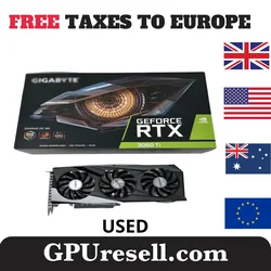 2024 USED GIGABYTE GeForce RTX 3070 GAMING OC 8G GDDR6 Graphics Card